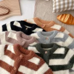 [66-90cm] ボーダー オールインワン