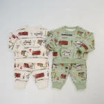 [80-130cm] 車プリント セットアップ - Image 3