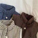 [80-130cm] チェック ベスト - Image 12